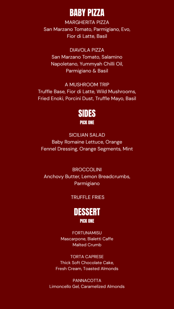 SET MENU